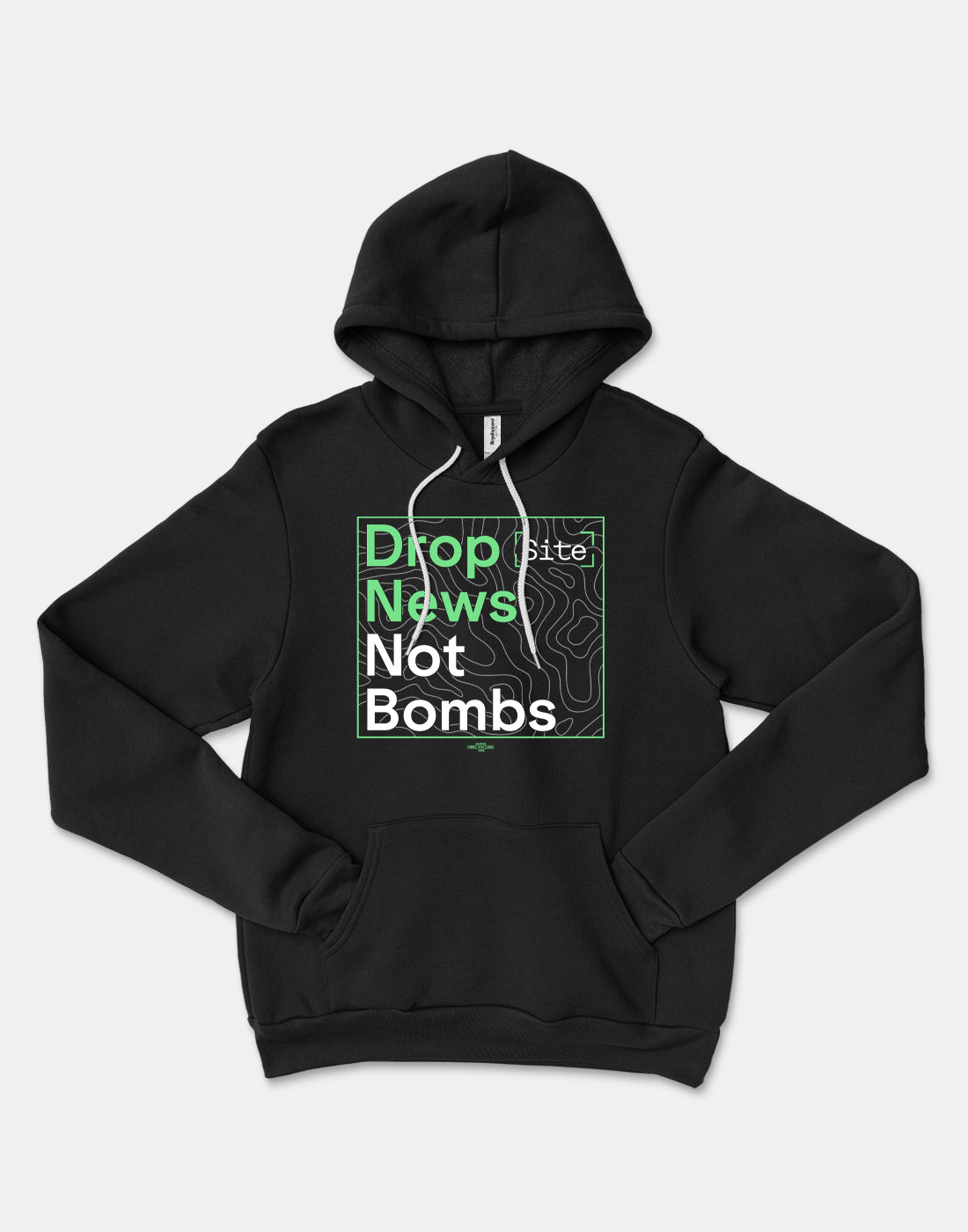 Drop News Not Bombs Hoodie